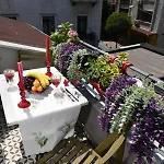 Cute Balcony Retro Design Ac Galata Lejlighed *