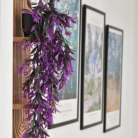 Cute Balcony Retro Design Ac Galata Apartment